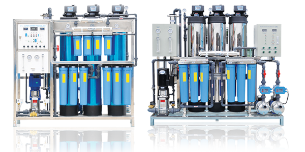 Water treatment systems — reverse osmosis, filters, pumps, tanks and membranes