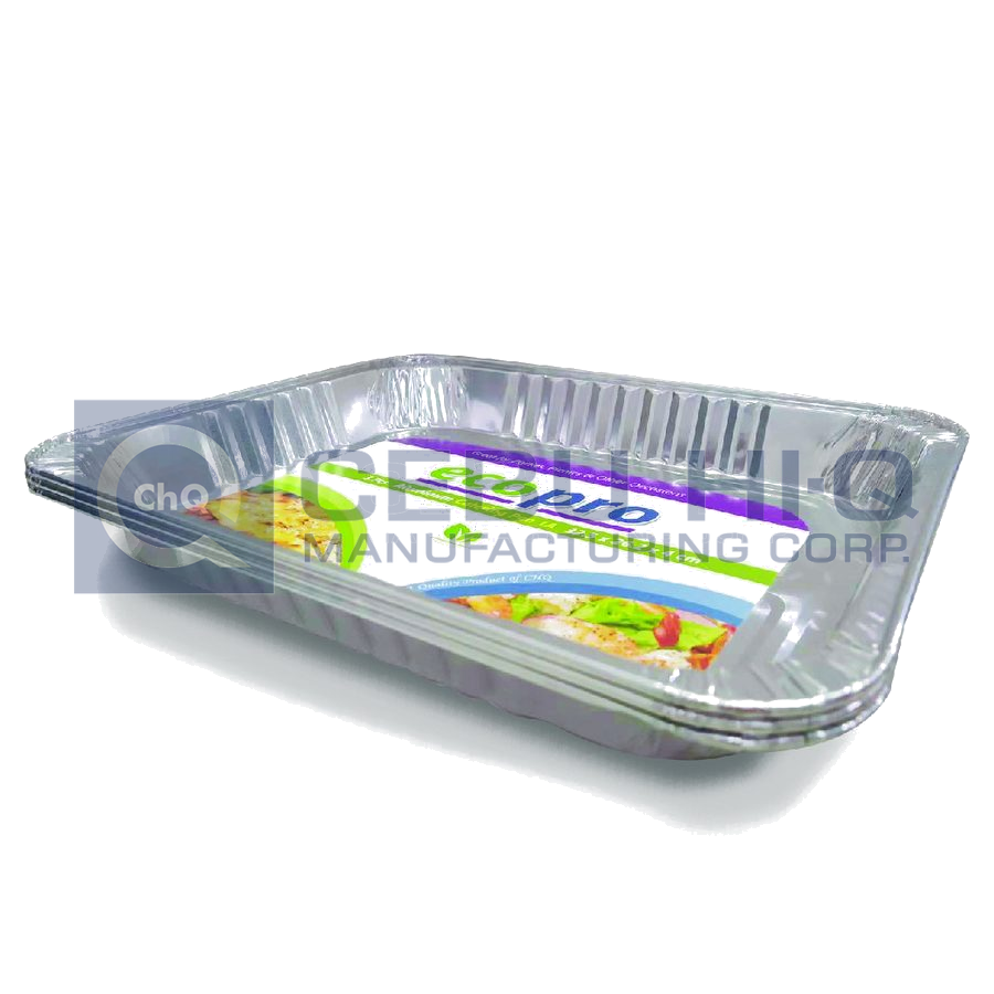 Aluminum Catering Pan · Size #1A · 32.5×26.2×4 cm