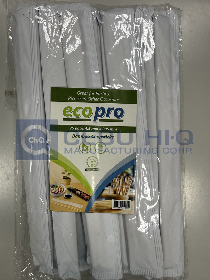 Chopsticks · 4.8 mm · 205 mm · 25 pairs