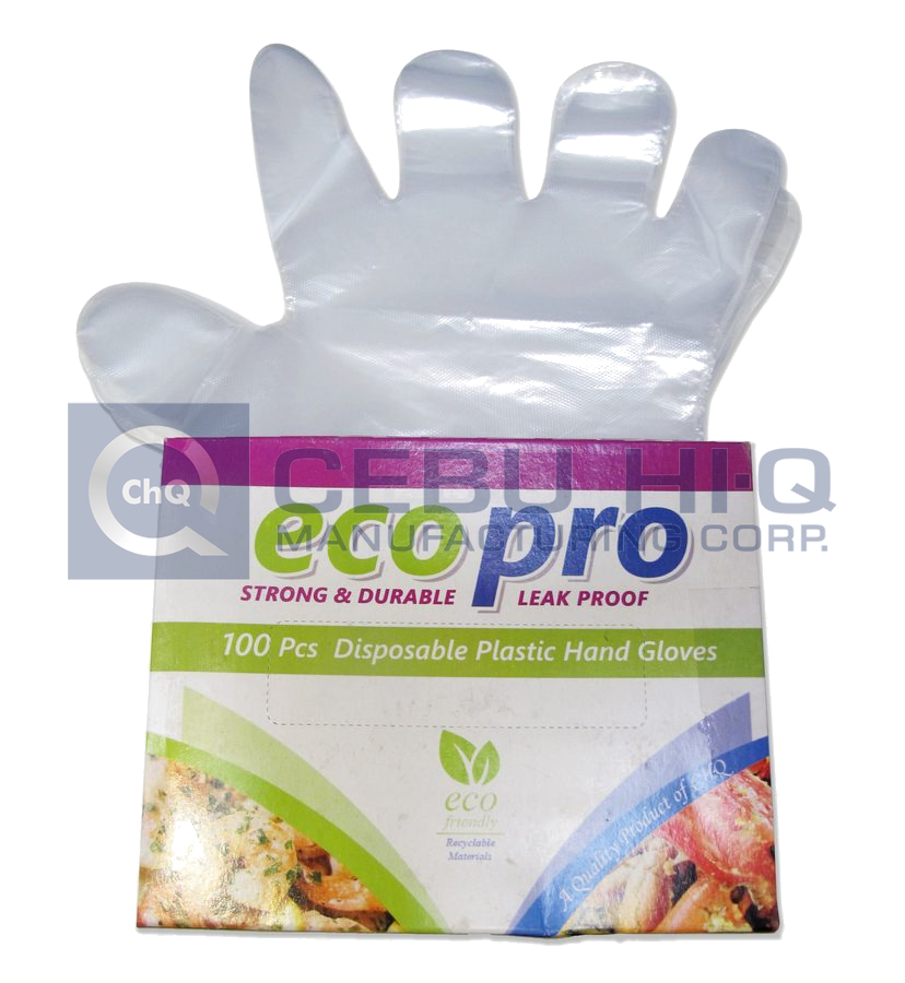 Plastic Hand Gloves · 100 pcs