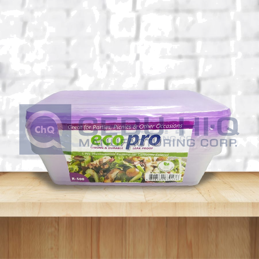 Plastic Container · Purple · R-500