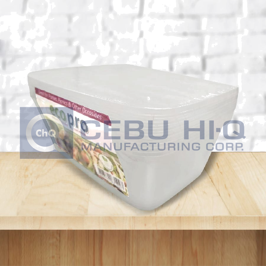 Plastic Container · White · R-1500 — Side view