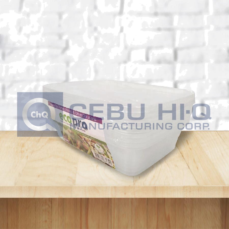 Plastic Container · White · R-500 — Side view