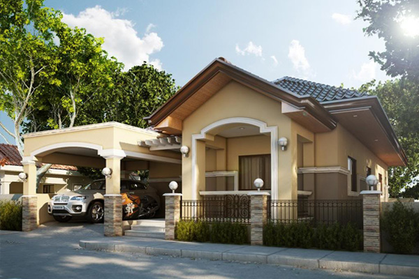 A modern Filipino home served by a Cebu Hi-Q residential water system